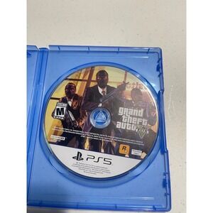 Grand Theft Auto V GTA 5 Sony PlayStation 5 PS5 Physical Disc PPSA-04264